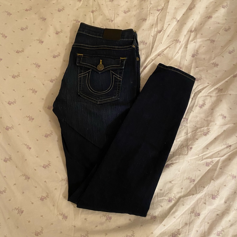 True religion dark jeans